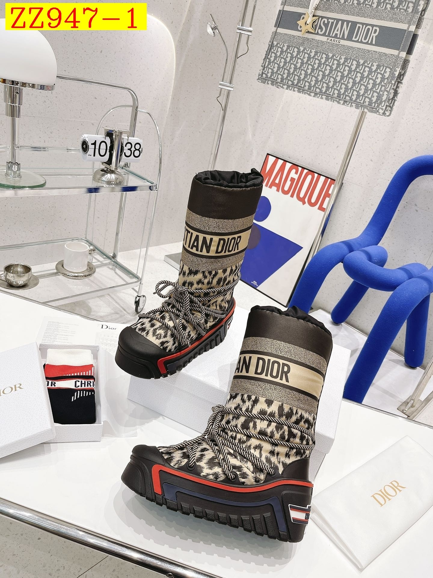 106$ Top Quality Dior Alps Oblique Size 35-40 152660 ZZ947 gallery