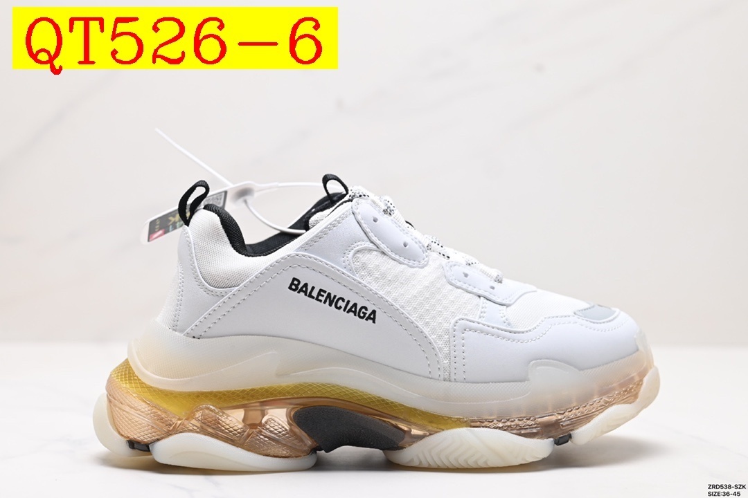 112$ Top Quality Balenciaga Triple S Clear Sole size 36-45 957840 QT526 gallery