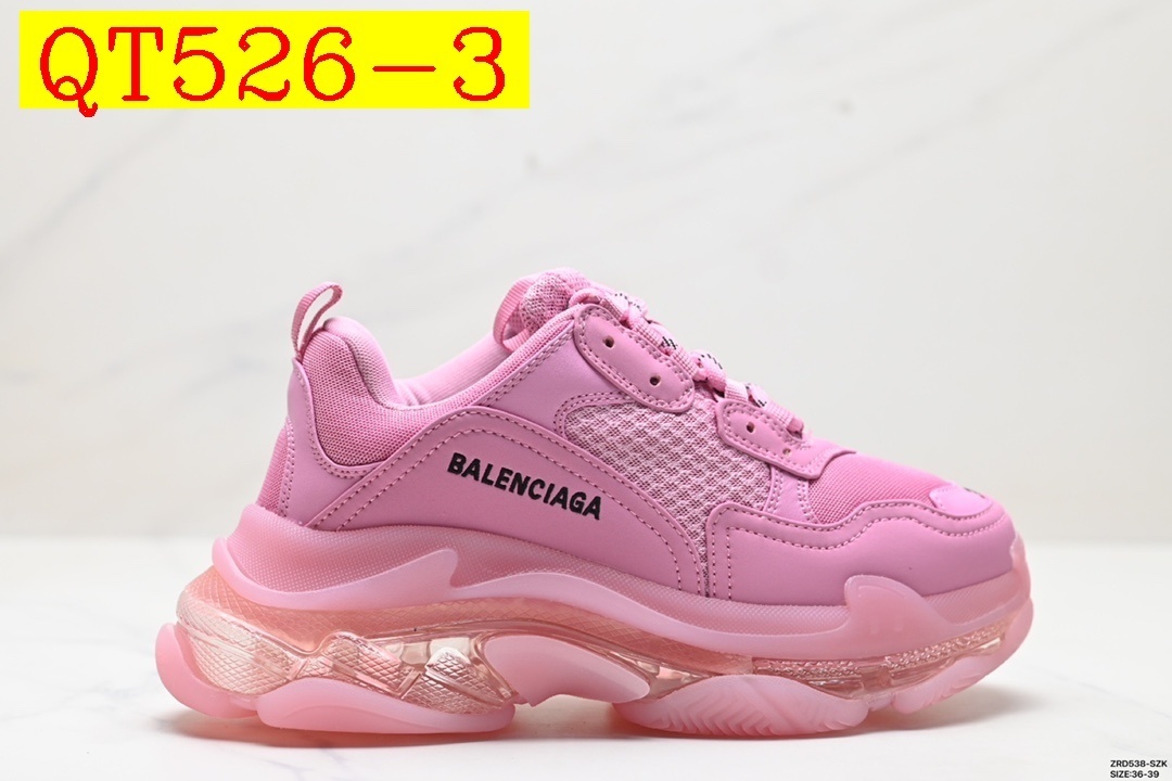 112$ Top Quality Balenciaga Triple S Clear Sole size 36-45 957840 QT526 gallery