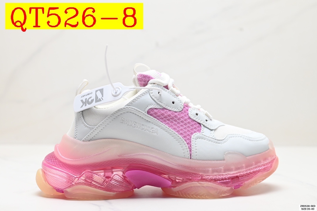 112$ Top Quality Balenciaga Triple S Clear Sole size 36-45 957840 QT526 gallery