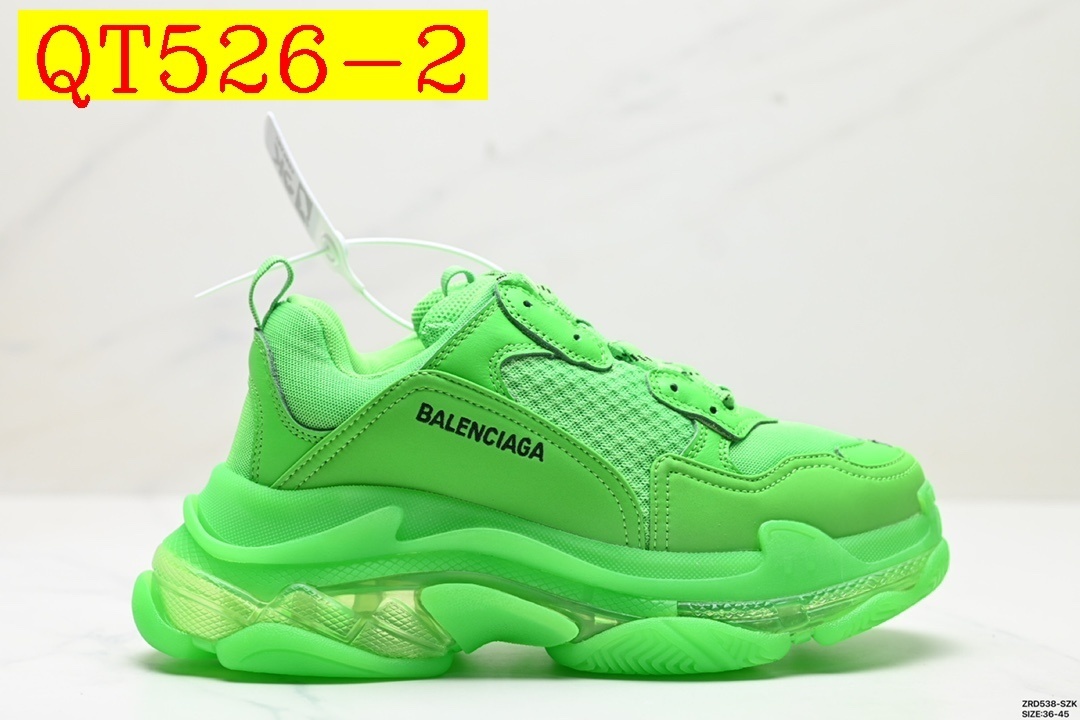 112$ Top Quality Balenciaga Triple S Clear Sole size 36-45 957840 QT526 gallery