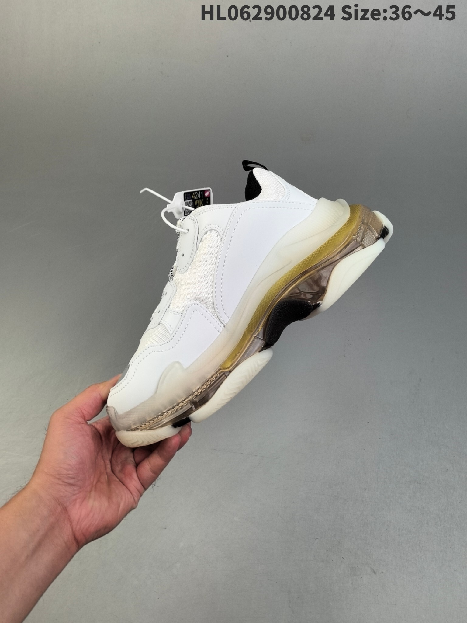 119$ Top Quality Balenciaga Triple S Clear Sole size 36-45 252840 MZ1063 gallery