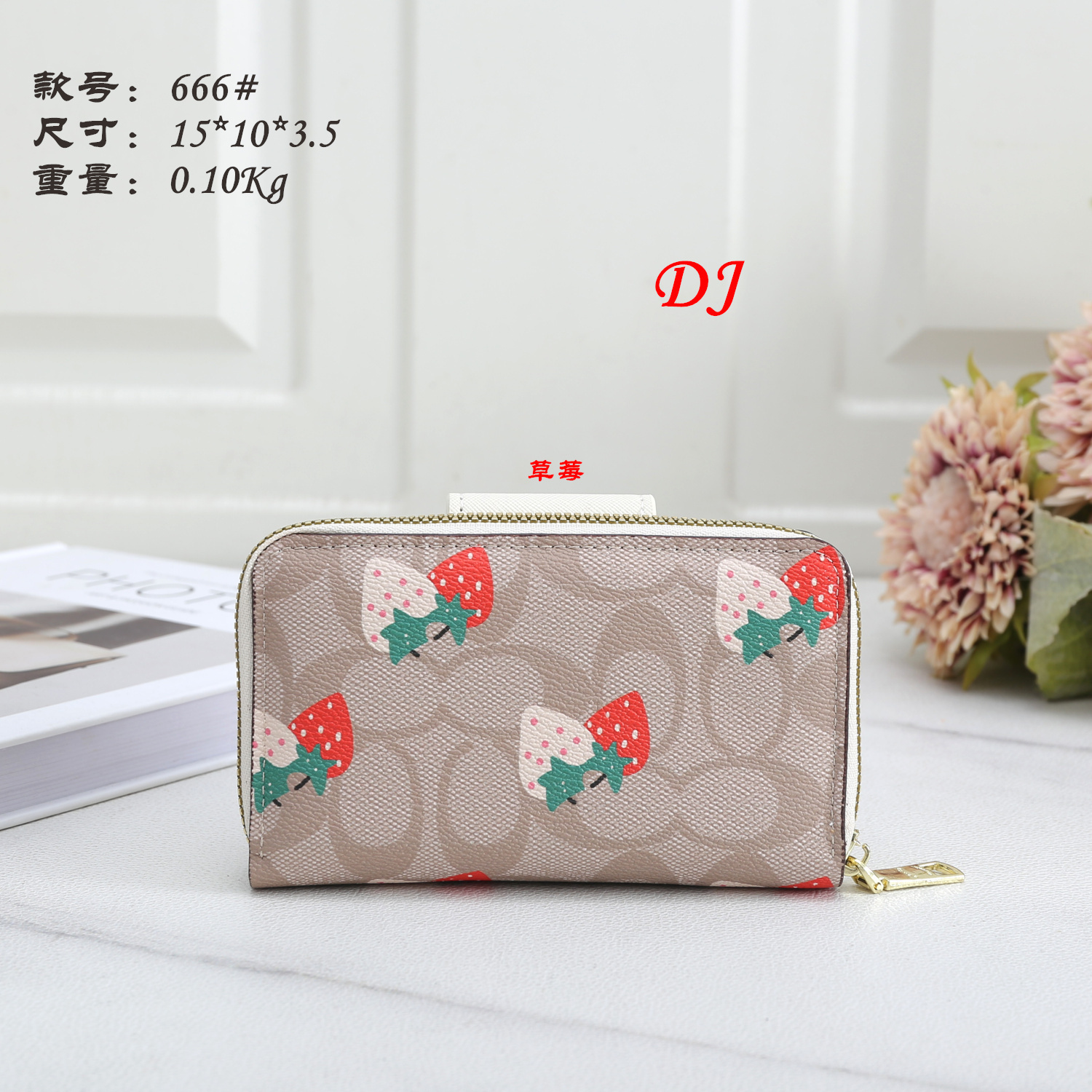 16$ COACH 666 Wallet size 15x10x3 cm 3550 BR1720 gallery