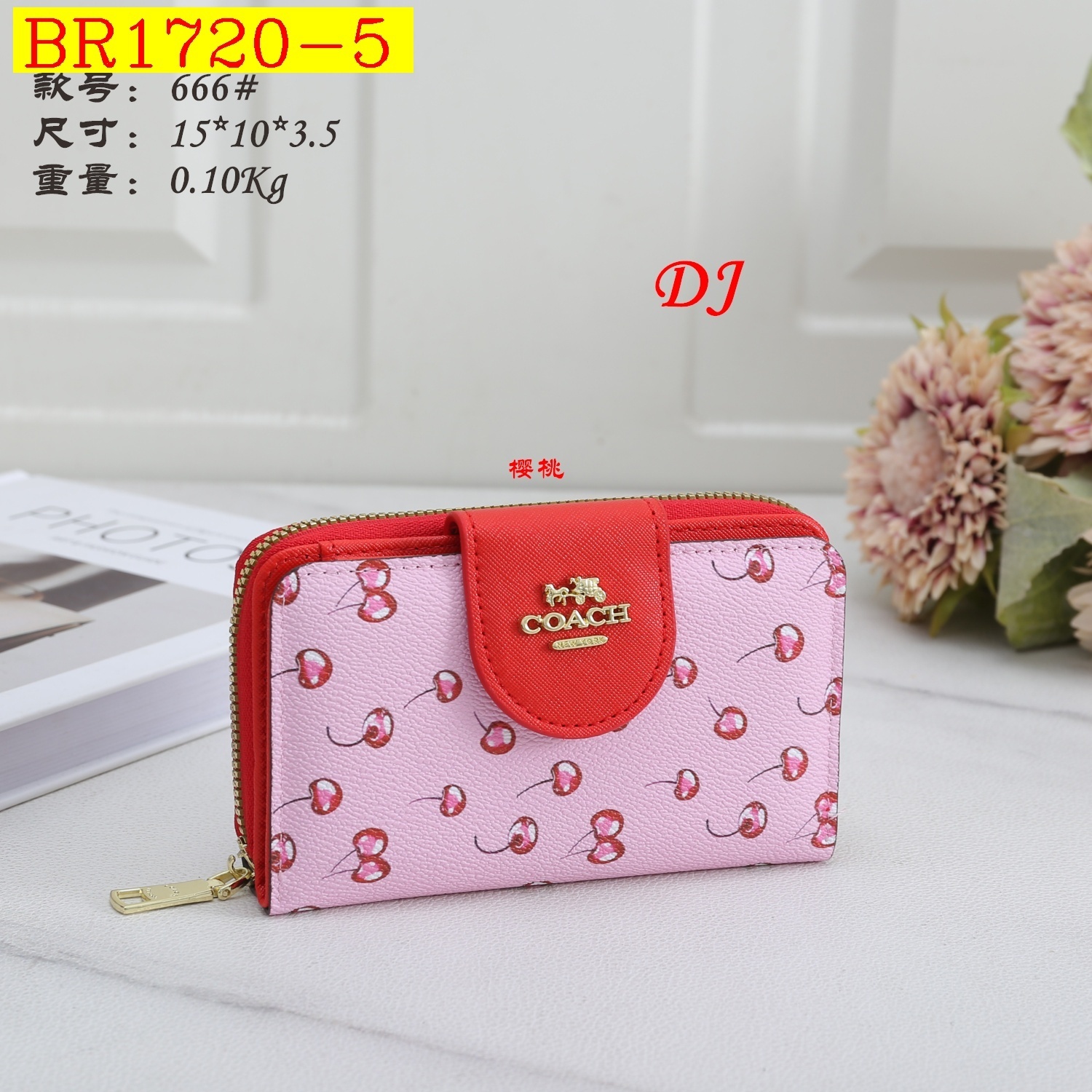 16$ COACH 666 Wallet size 15x10x3 cm 3550 BR1720 gallery