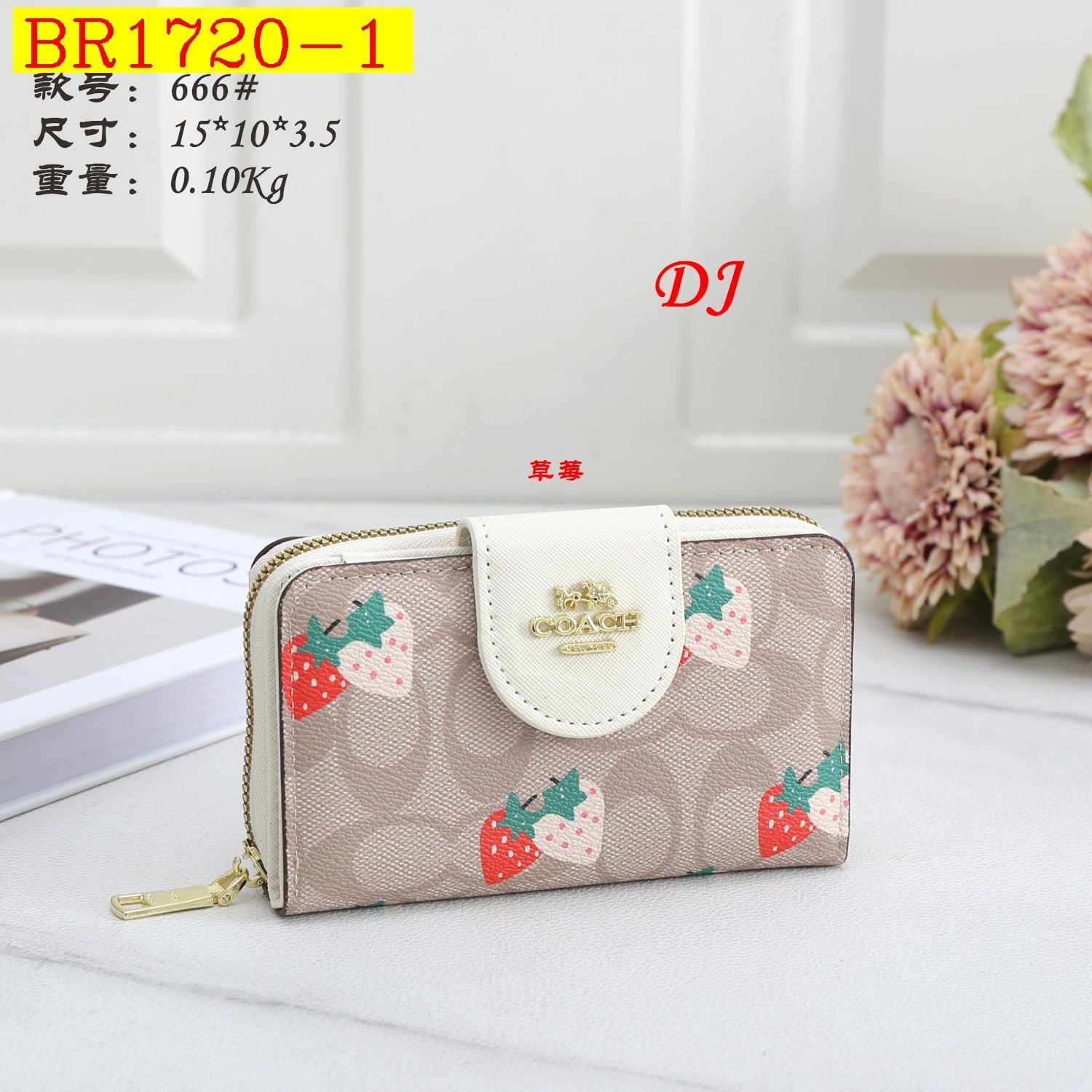 16$ COACH 666 Wallet size 15x10x3 cm 3550 BR1720 gallery