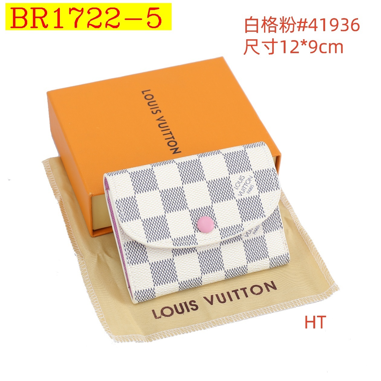 16$ LV 41936 Wallet size 12x9 cm 2570 BR1722 gallery