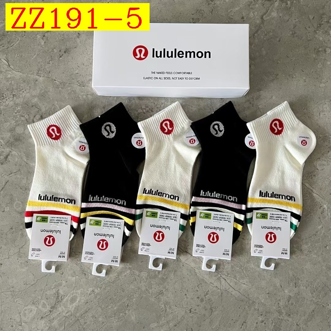 17$ dh lululenmon 5 pairs a set  one size fit 36-40 90624811270 ZZ191 gallery