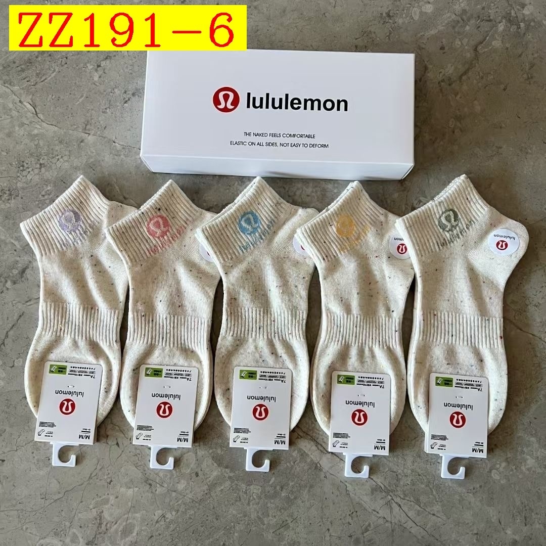 17$ dh lululenmon 5 pairs a set  one size fit 36-40 90624811270 ZZ191 gallery