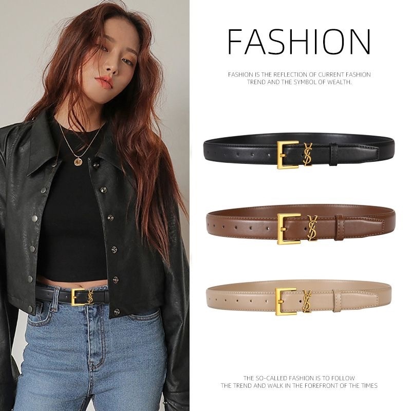 17$ new_dh YSL belt SIZE 95 100 105 110 115CM Width 3cm 80524611069 ZZ71 gallery