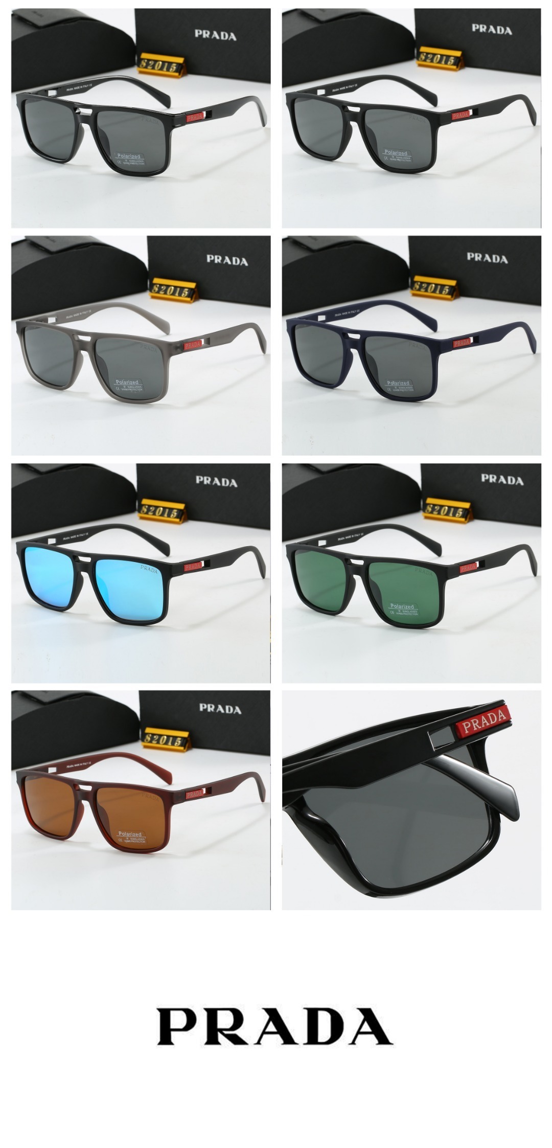 18$ PRADA 82015 Sunglassess With Box 206530 FF1377 gallery