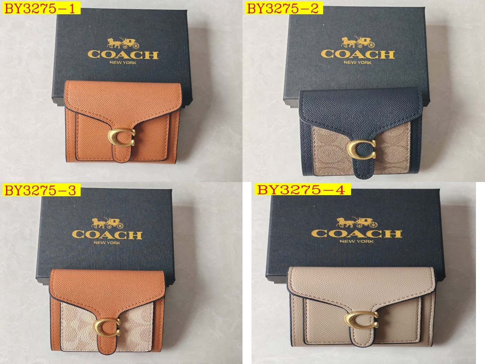 19$ Coach 330 Wallet size 12x9x3 cm 1534 BY3275 gallery