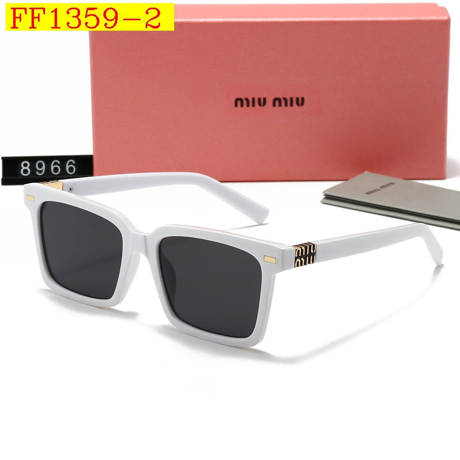 19$ miumiu 8966 Polarizer Sunglassess With Box 4514 FF1359 gallery