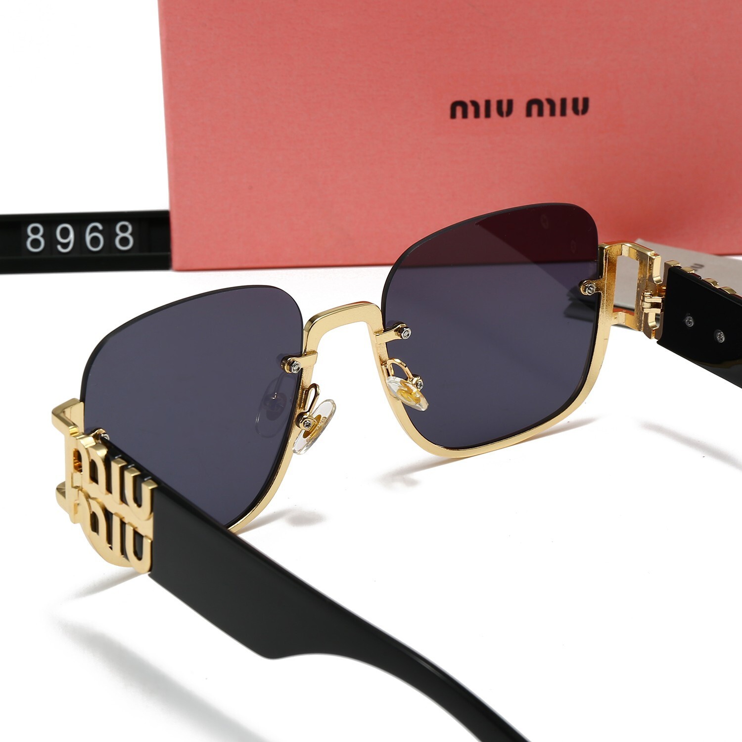19$ miumiu 8968 Polarizer Sunglassess With Box 8544 FF1361 gallery