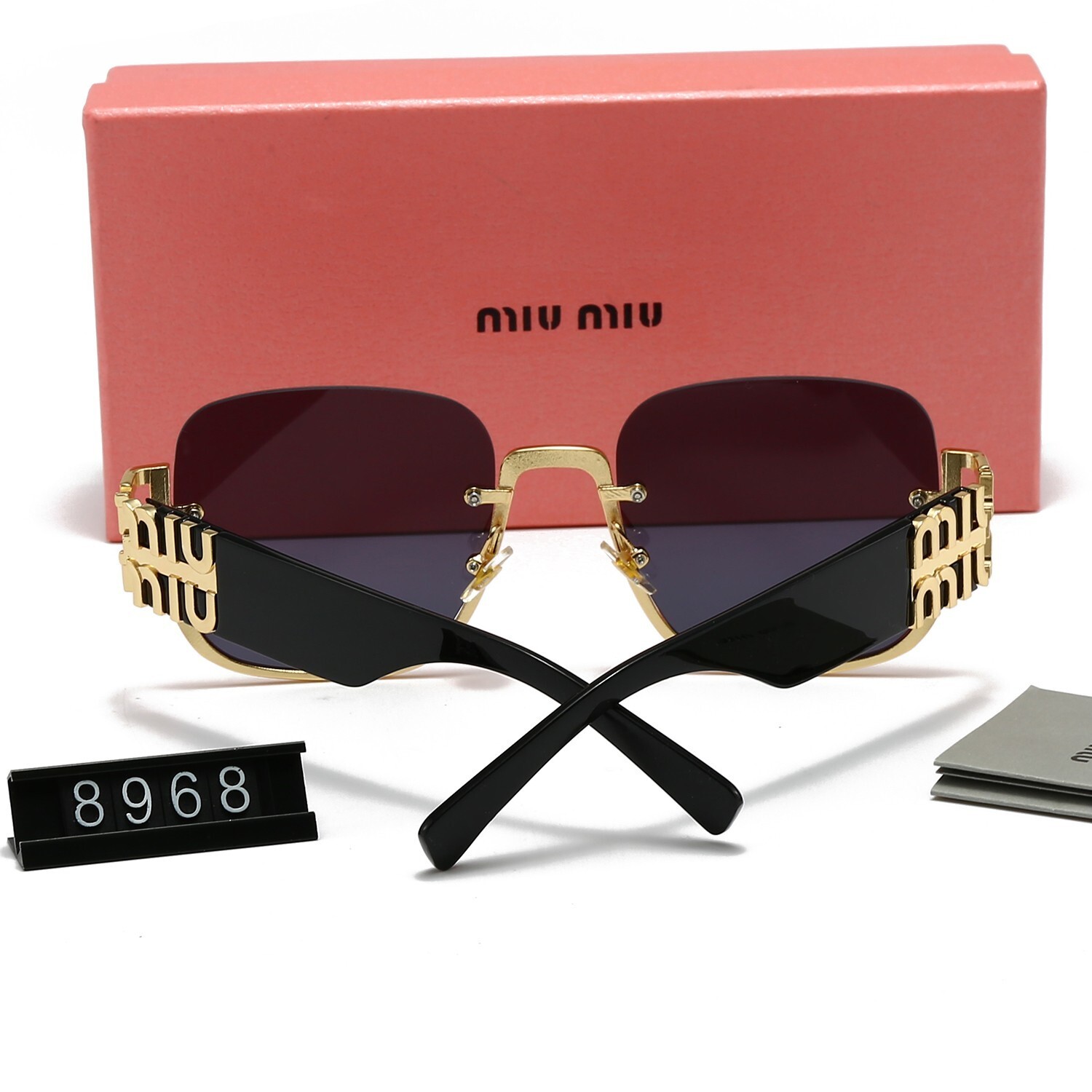 19$ miumiu 8968 Polarizer Sunglassess With Box 8544 FF1361 gallery