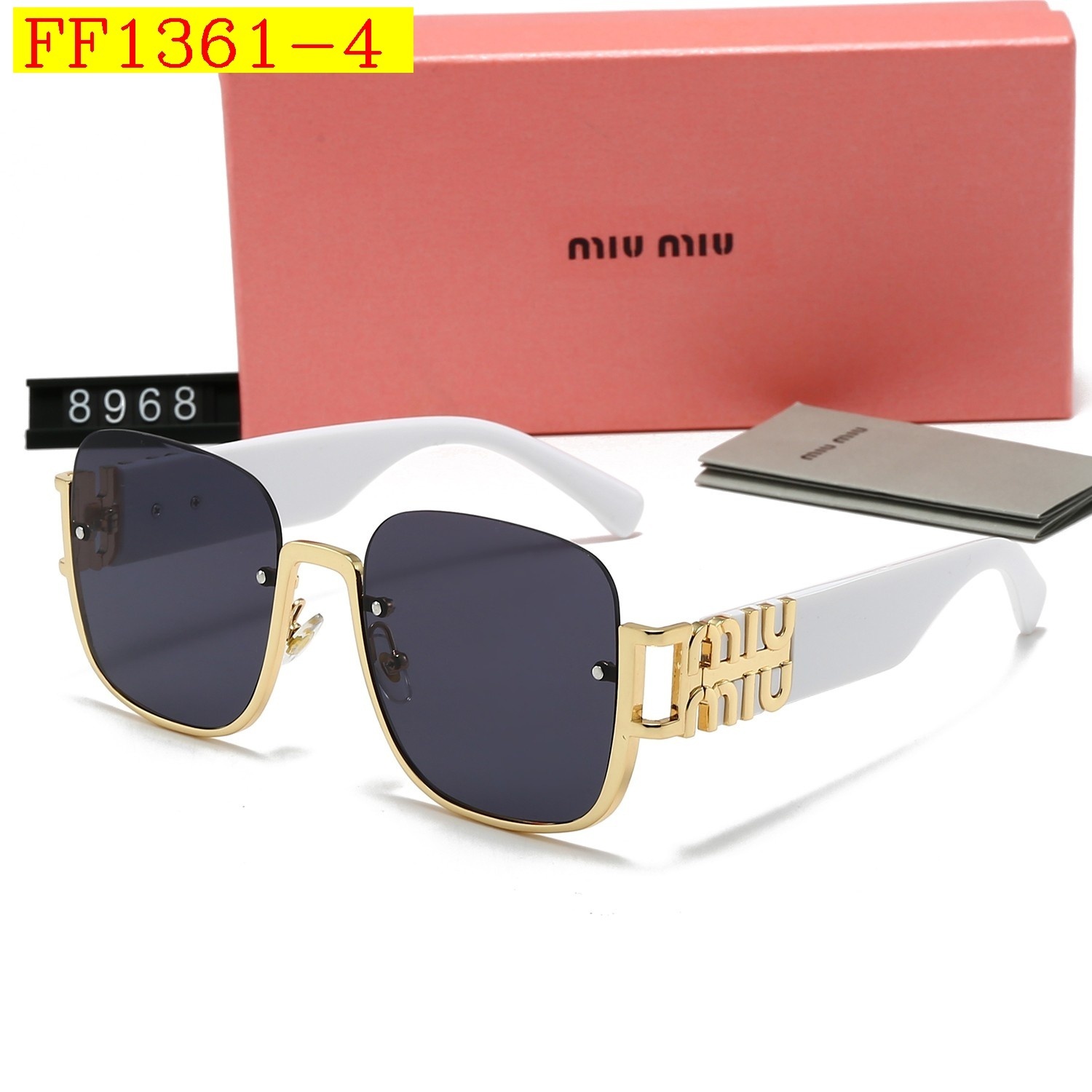19$ miumiu 8968 Polarizer Sunglassess With Box 8544 FF1361 gallery