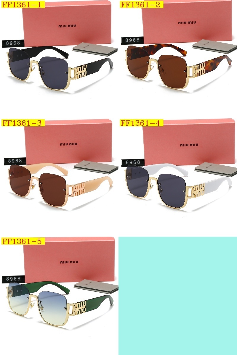 19$ miumiu 8968 Polarizer Sunglassess With Box 8544 FF1361 gallery