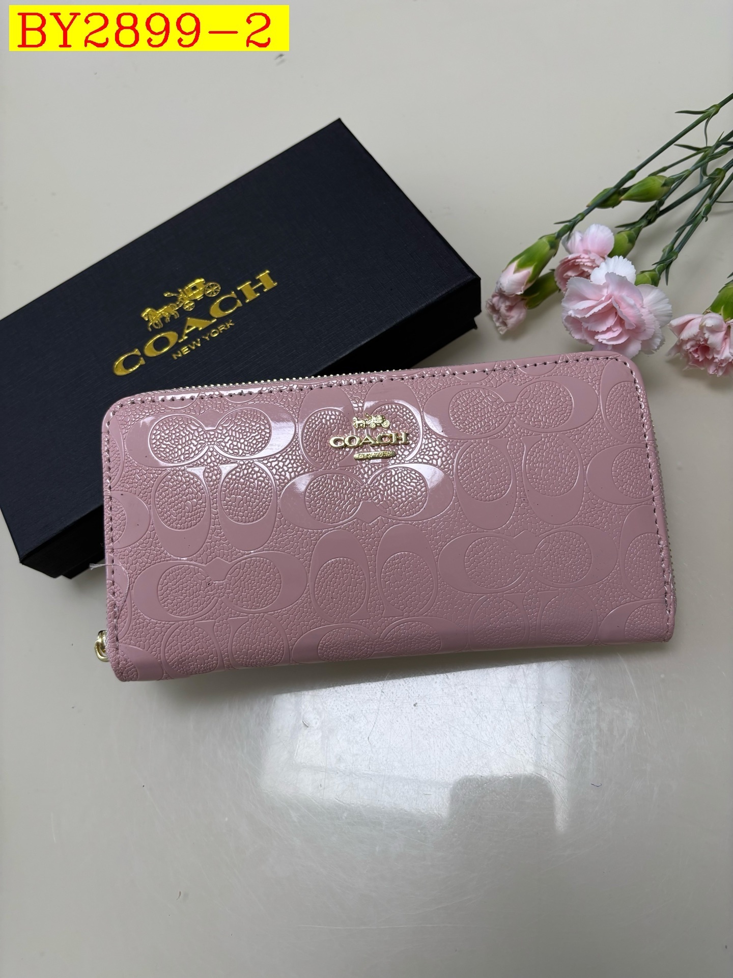 20$ COACH 403 Wallet size 21x11x3 cm 2604 BY2899 gallery