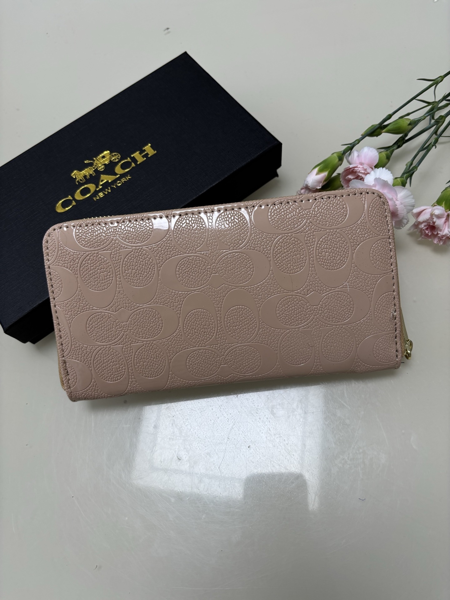 20$ COACH 403 Wallet size 21x11x3 cm 2604 BY2899 gallery