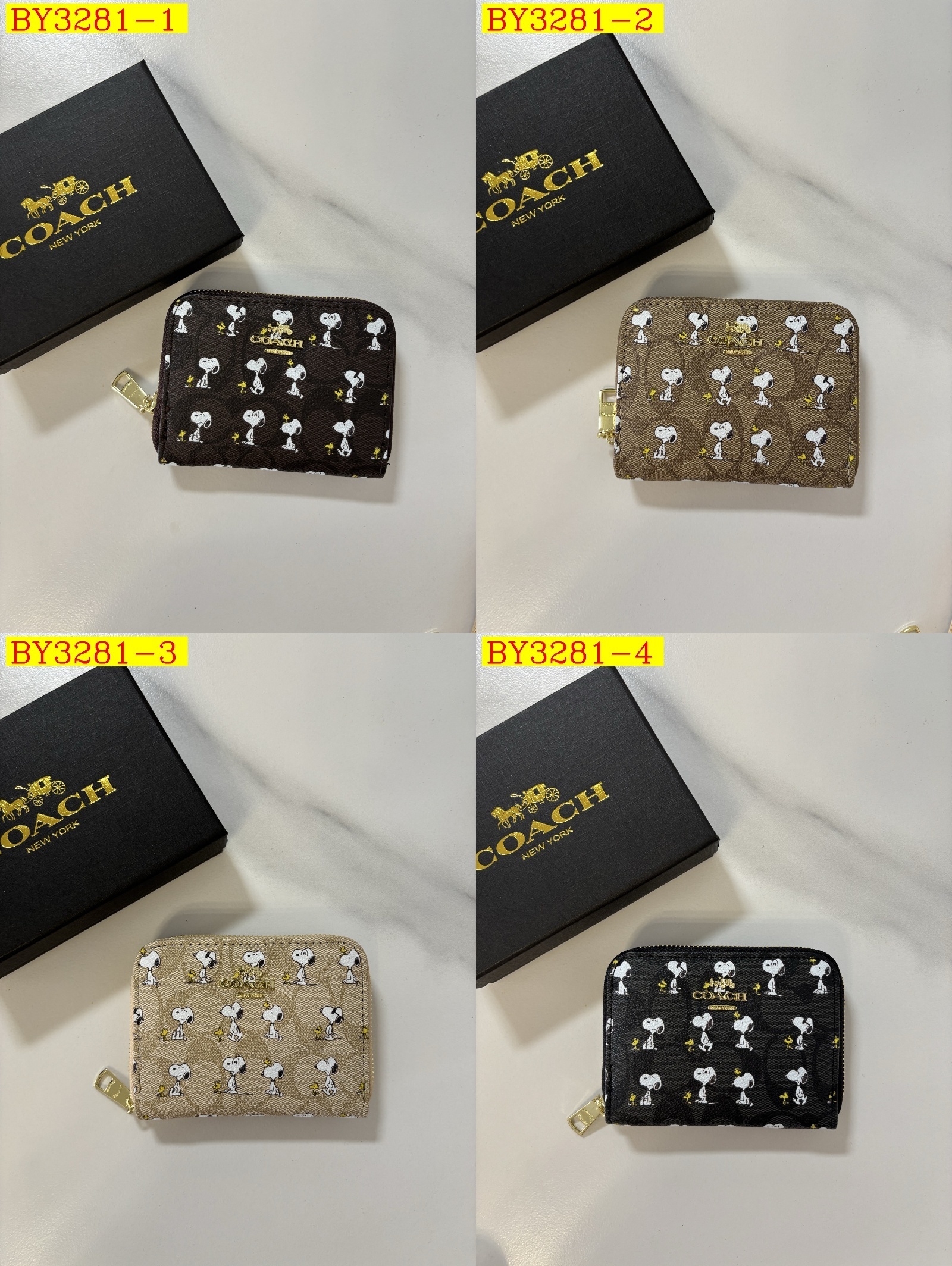 20$ Coach 342 Wallet size 12x10x3 cm 1518 BY3281 gallery