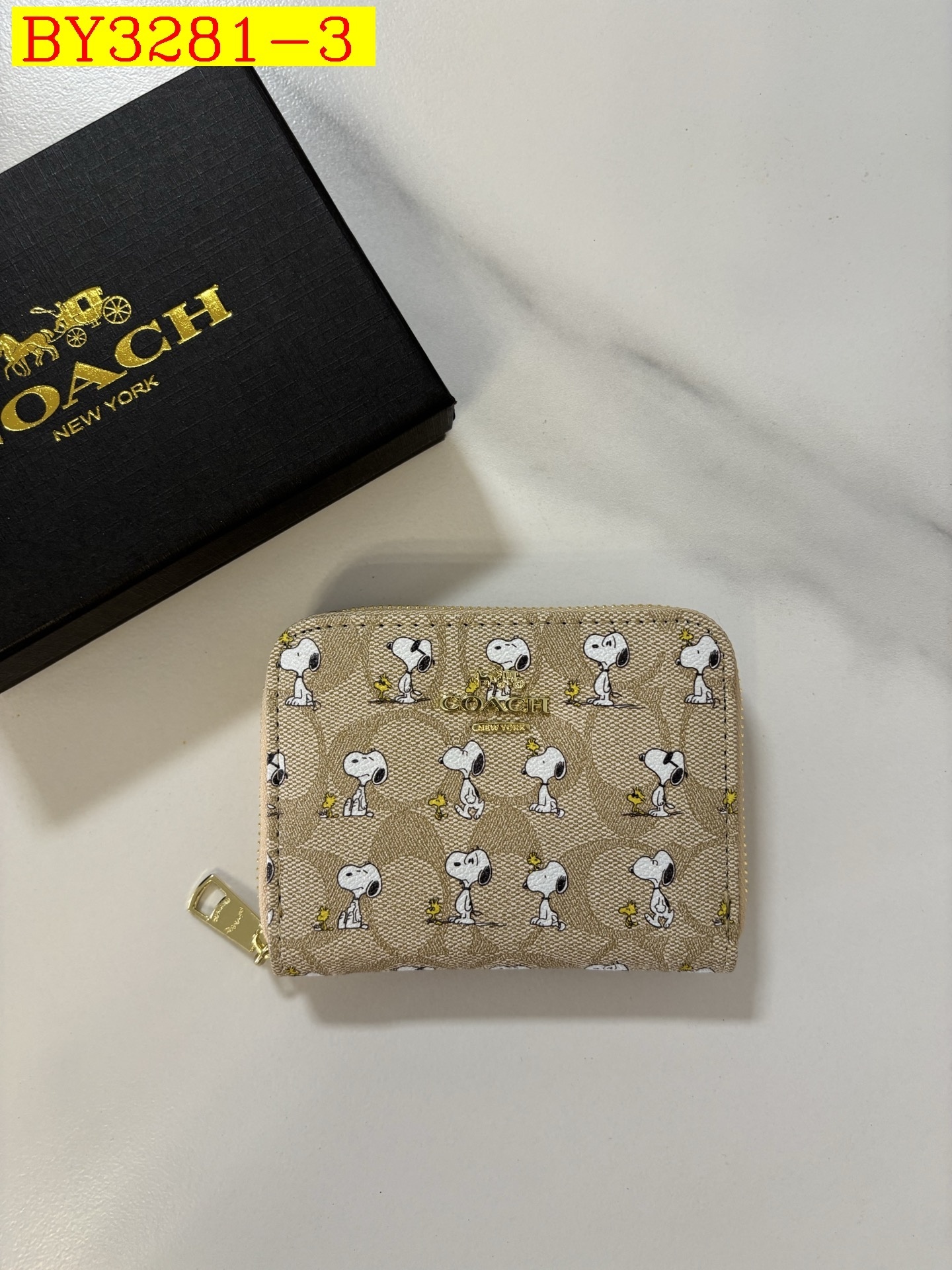 20$ Coach 342 Wallet size 12x10x3 cm 1518 BY3281 gallery