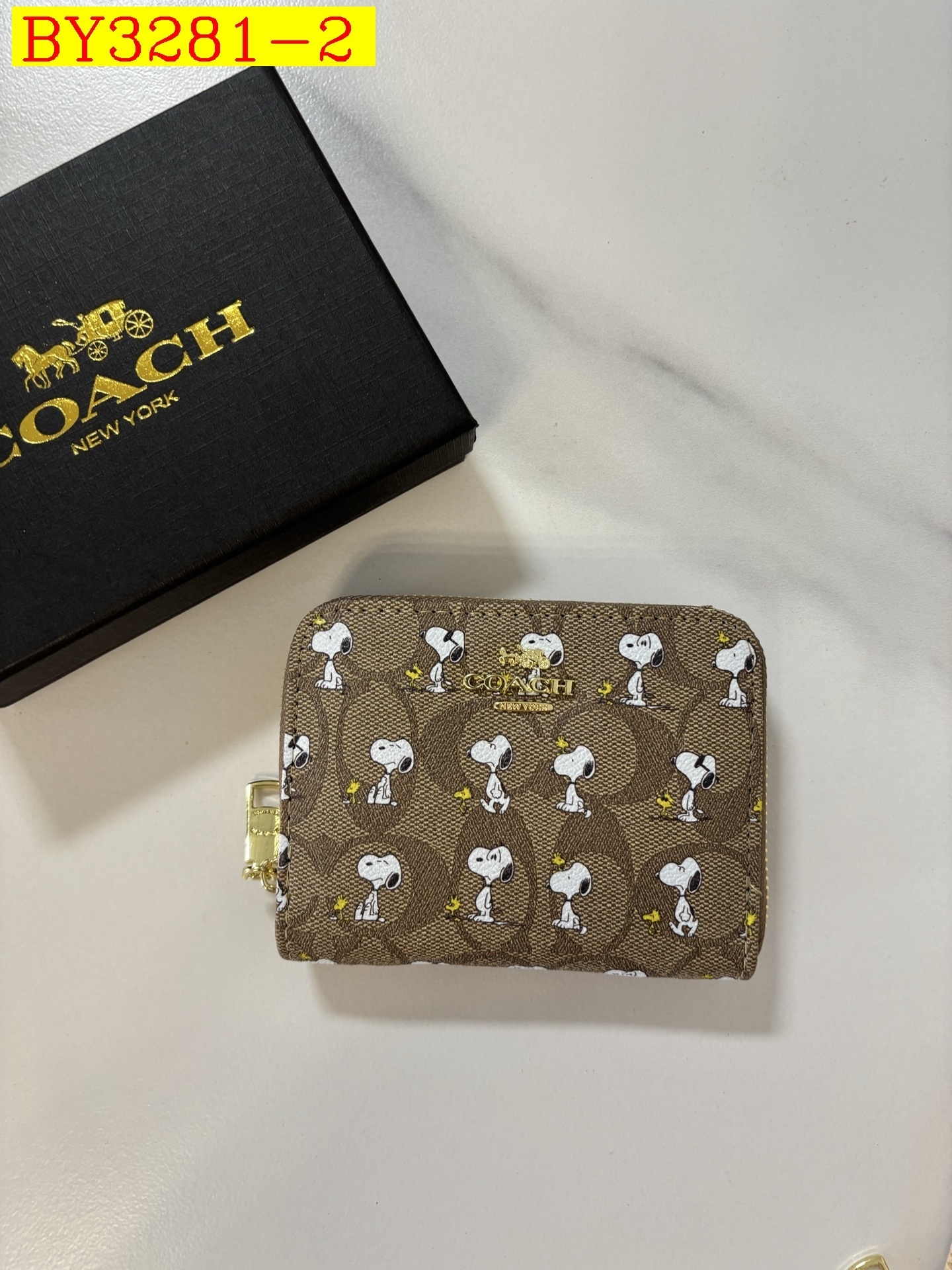 20$ Coach 342 Wallet size 12x10x3 cm 1518 BY3281 gallery