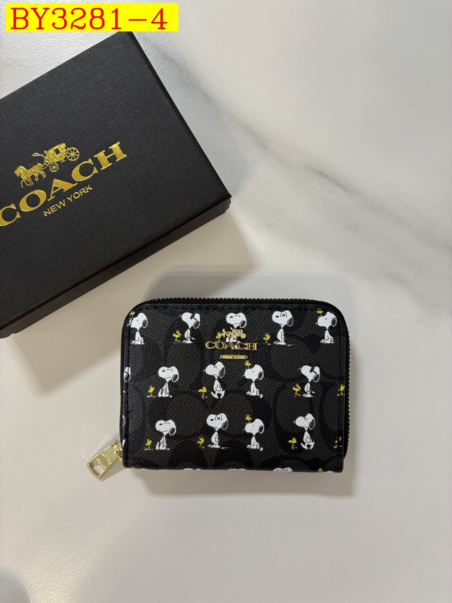 20$ Coach 342 Wallet size 12x10x3 cm 1518 BY3281 gallery