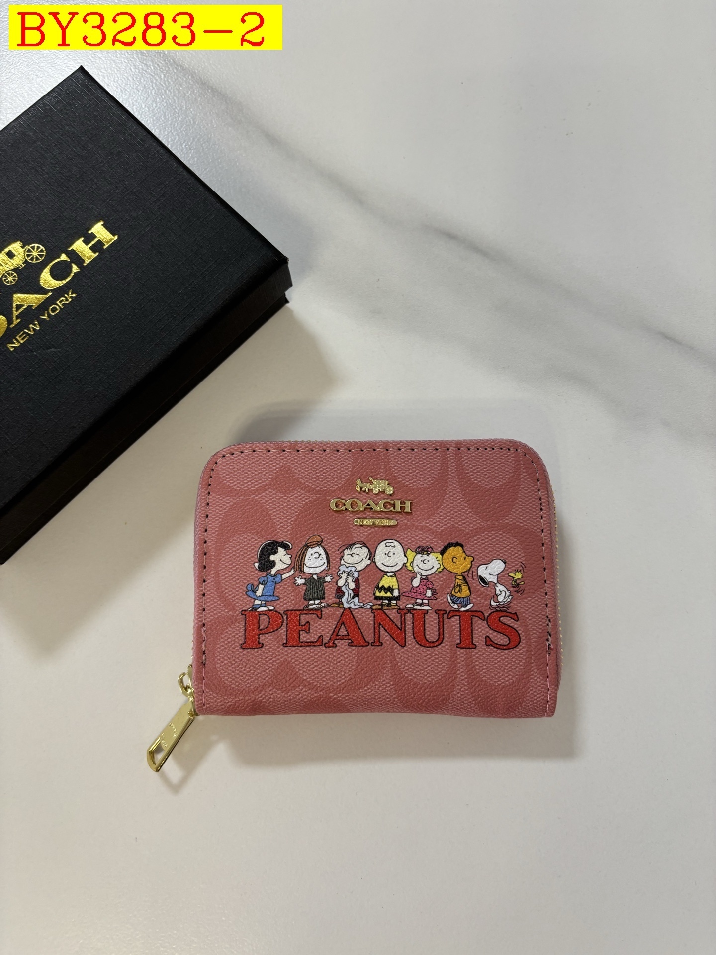 20$ Coach 343 Wallet size 12x10x3 cm 1588 BY3283 gallery