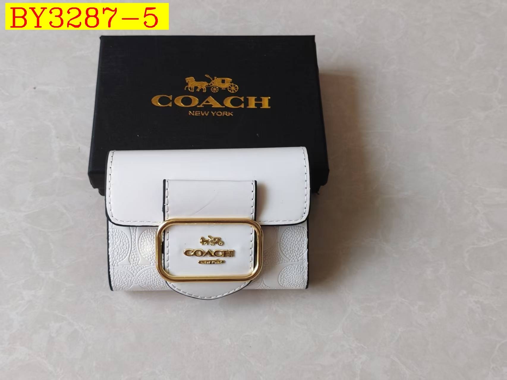 20$ Coach 347 Wallet size 12x9x3 cm 2546 BY3287 gallery