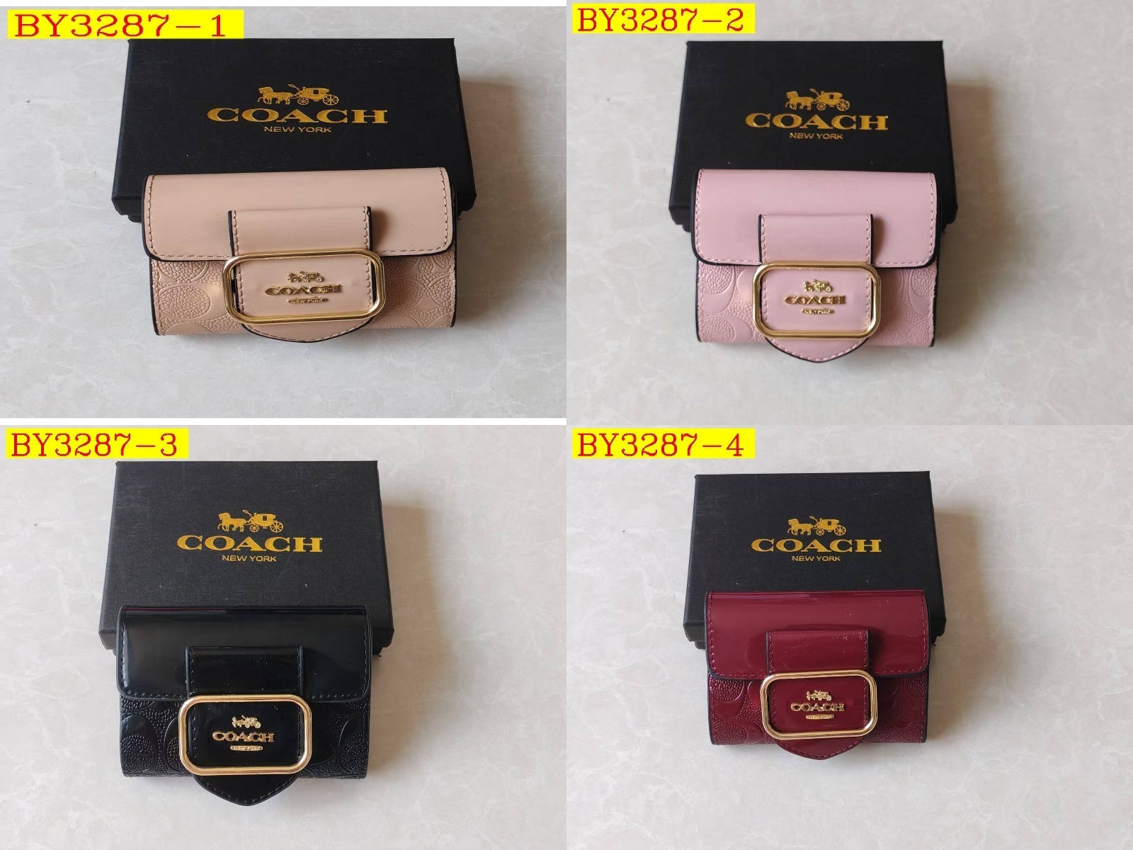 20$ Coach 347 Wallet size 12x9x3 cm 2546 BY3287 gallery