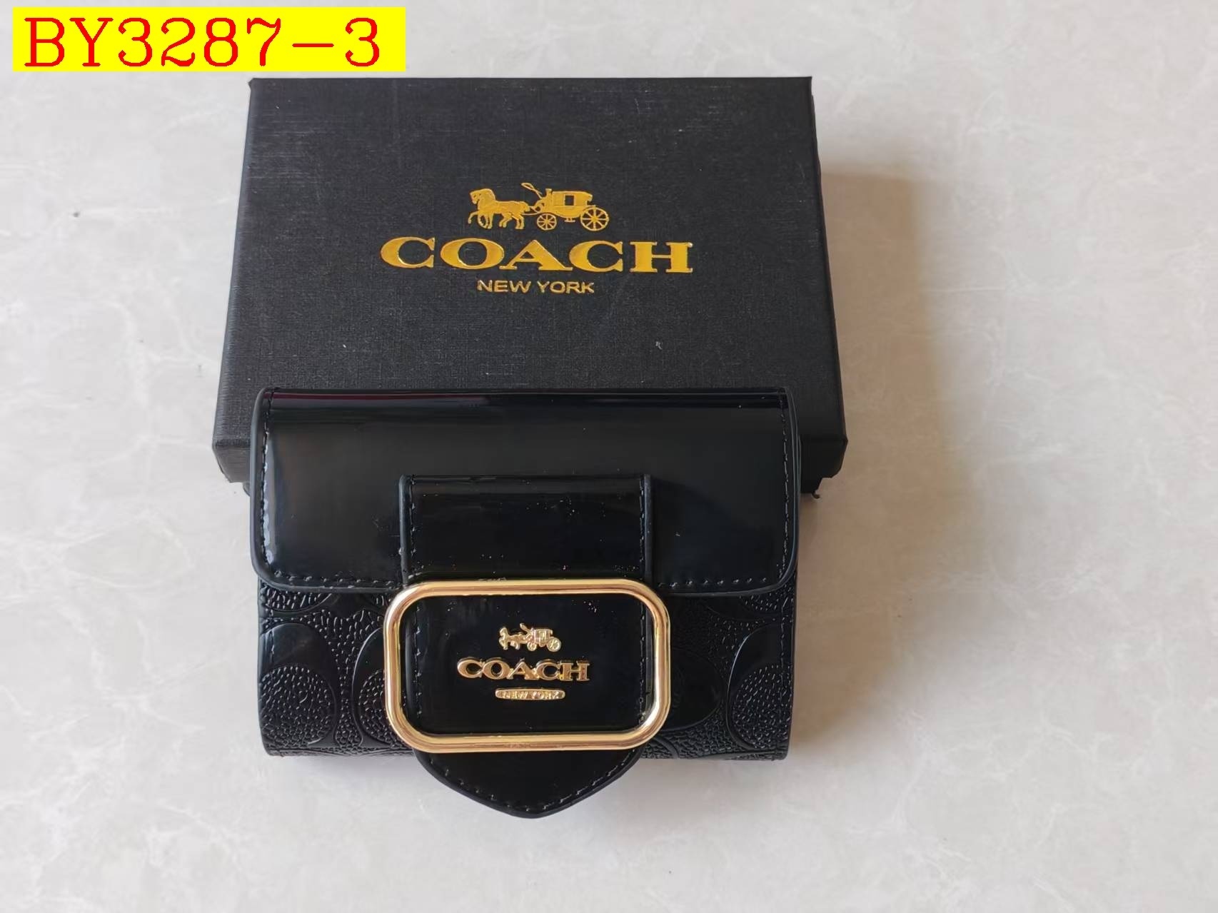 20$ Coach 347 Wallet size 12x9x3 cm 2546 BY3287 gallery