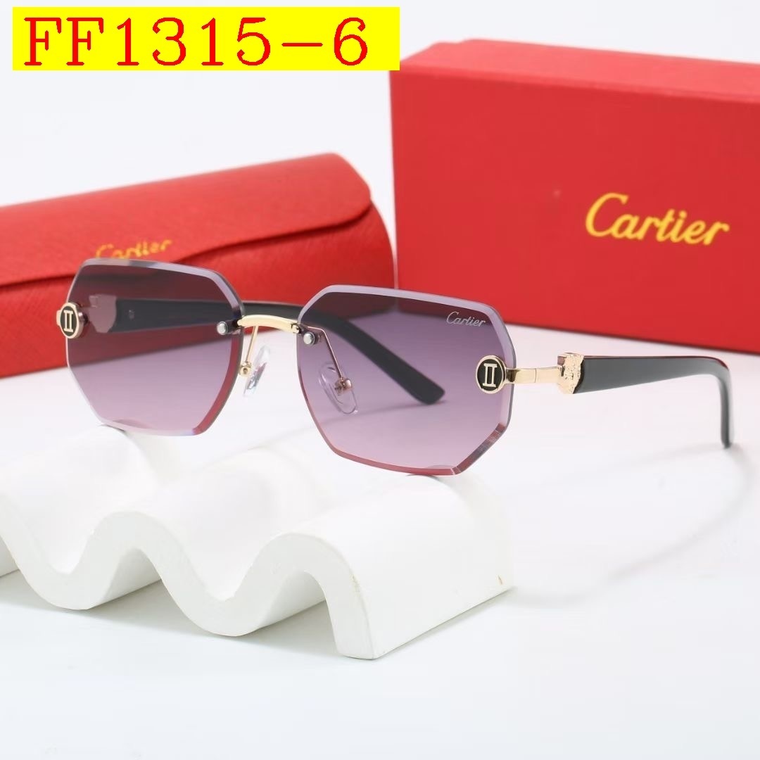 20$ cartier Sunglassess With Box 8620 FF1315 gallery