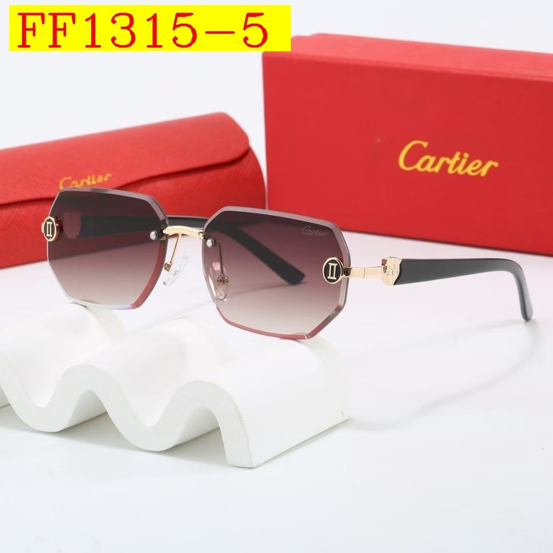 20$ cartier Sunglassess With Box 8620 FF1315 gallery