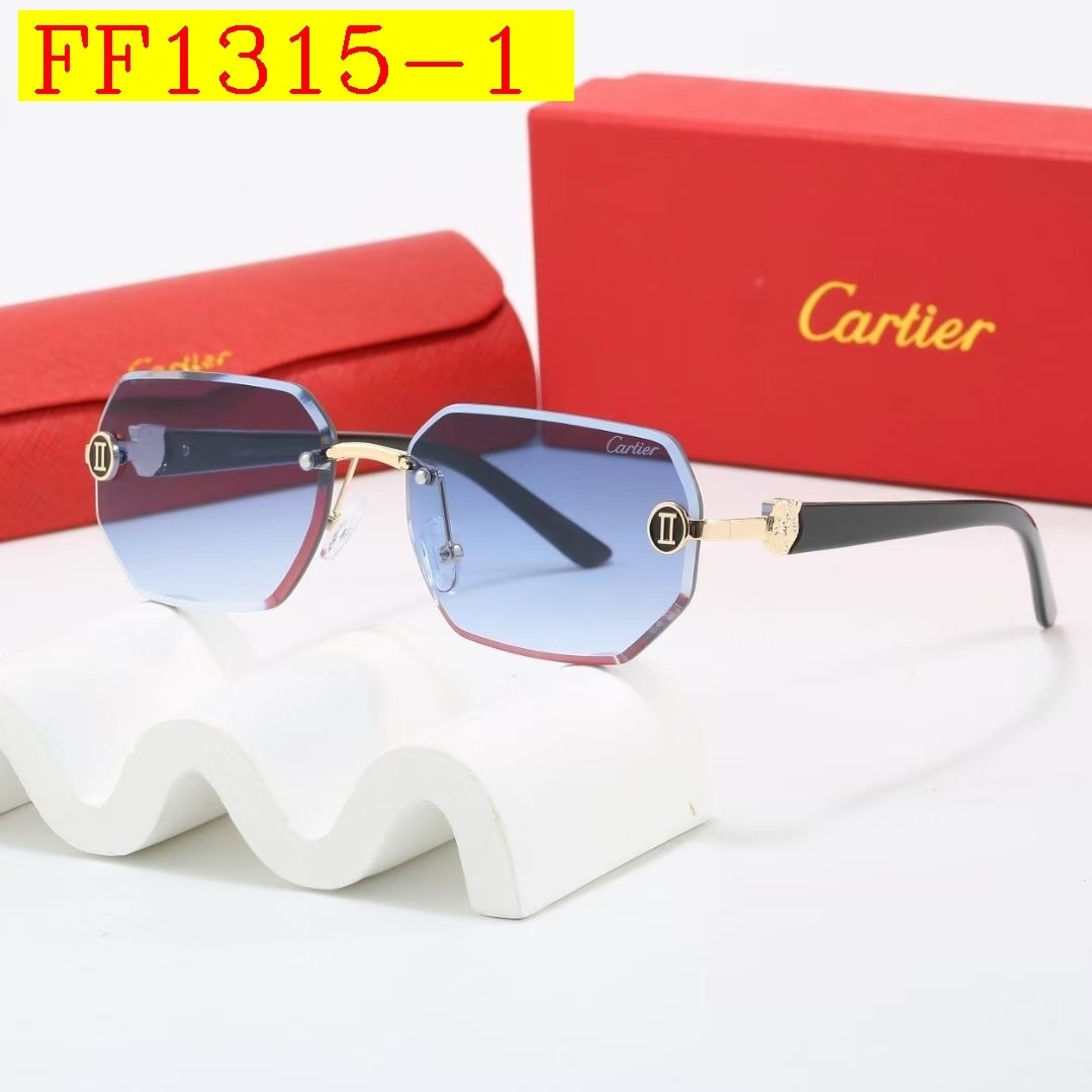 20$ cartier Sunglassess With Box 8620 FF1315 gallery