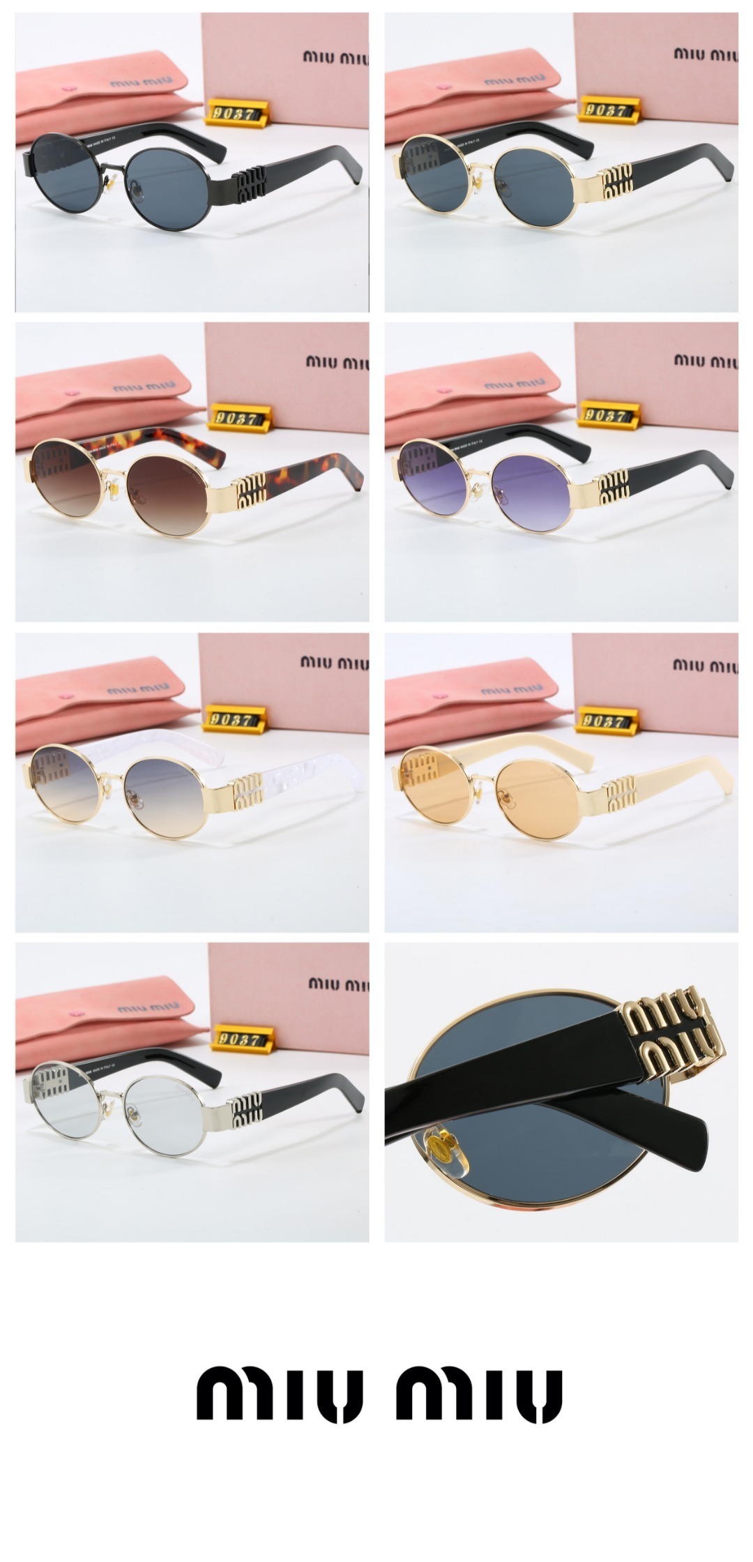 20$ miumiu 9037 Sunglassess With Box 5636 FF1389 gallery