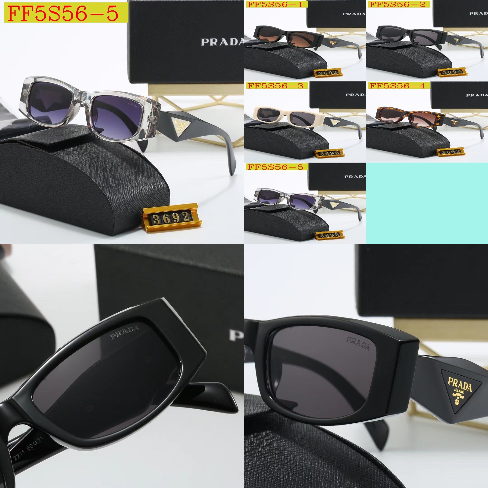 20$ new_dh PRADA 3692 90855611397 FF5S56 gallery