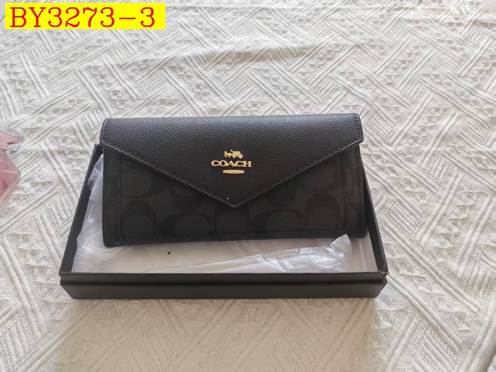 21$ Coach 3008 Wallet size 19x2x9 cm 0508 BY3273 gallery