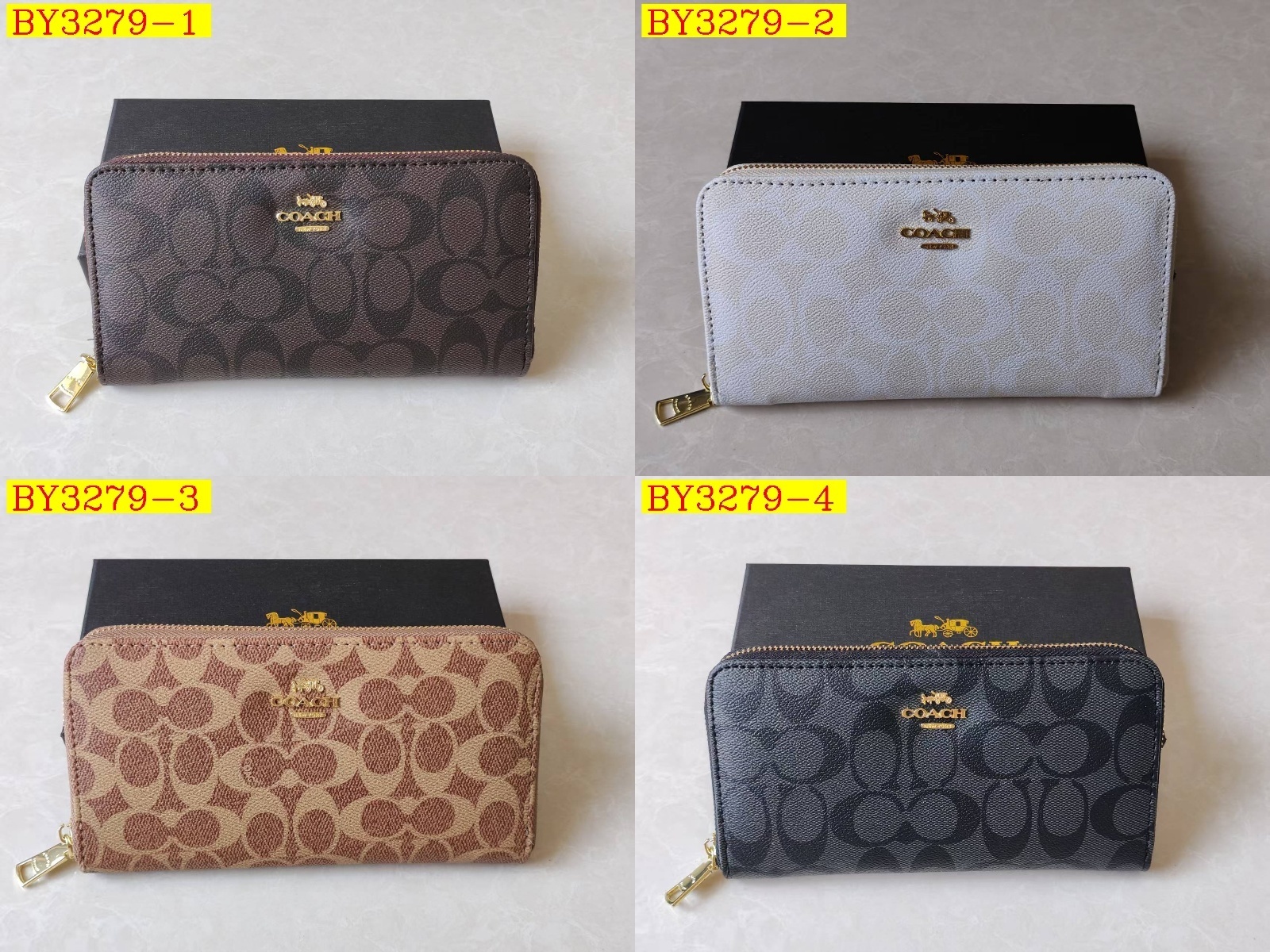 21$ Coach 341 Wallet size 20x3x11 cm 9518 BY3279 gallery