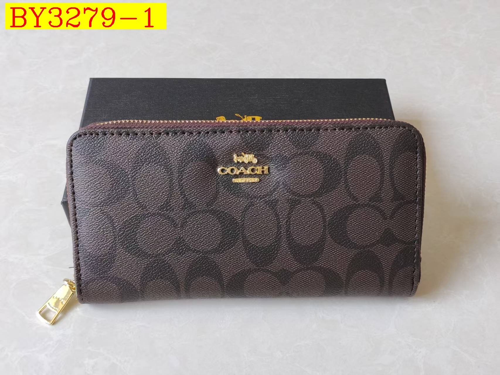 21$ Coach 341 Wallet size 20x3x11 cm 9518 BY3279 gallery
