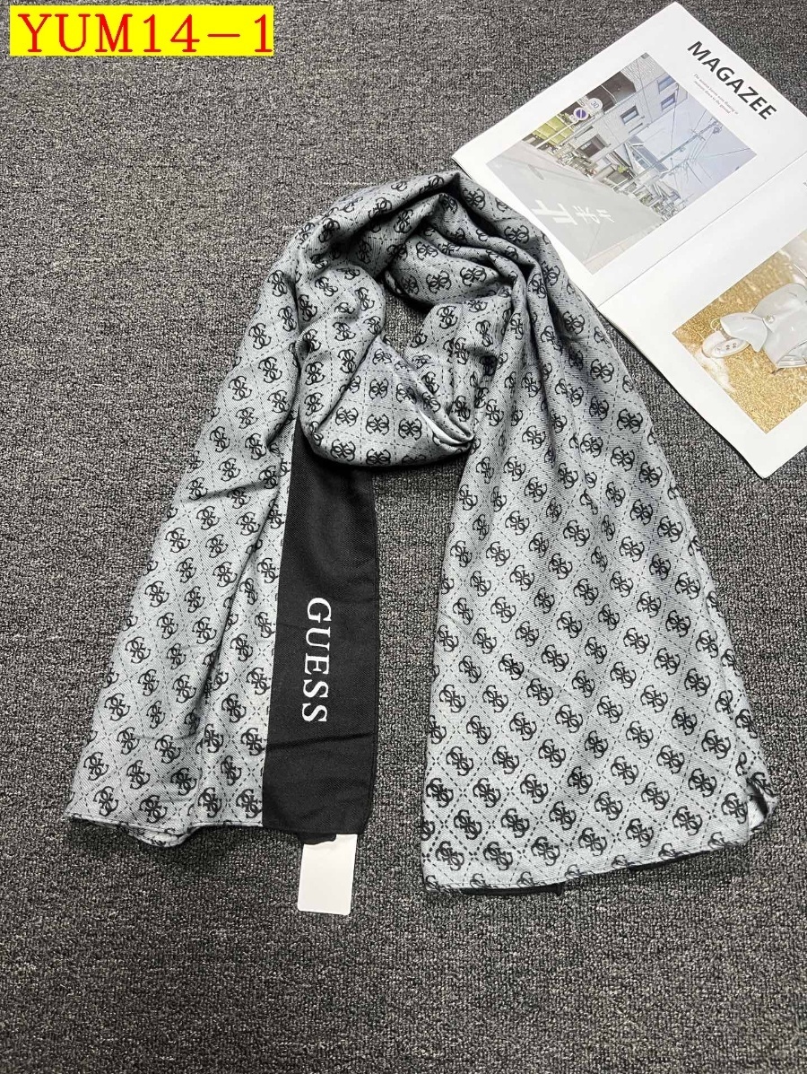 21$ GUESS Scarf size 65x190 cm 7626 YUM14 gallery