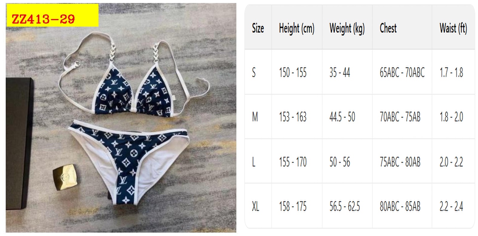 LV Underwear set size S XL 6710 ZZ413 gallery