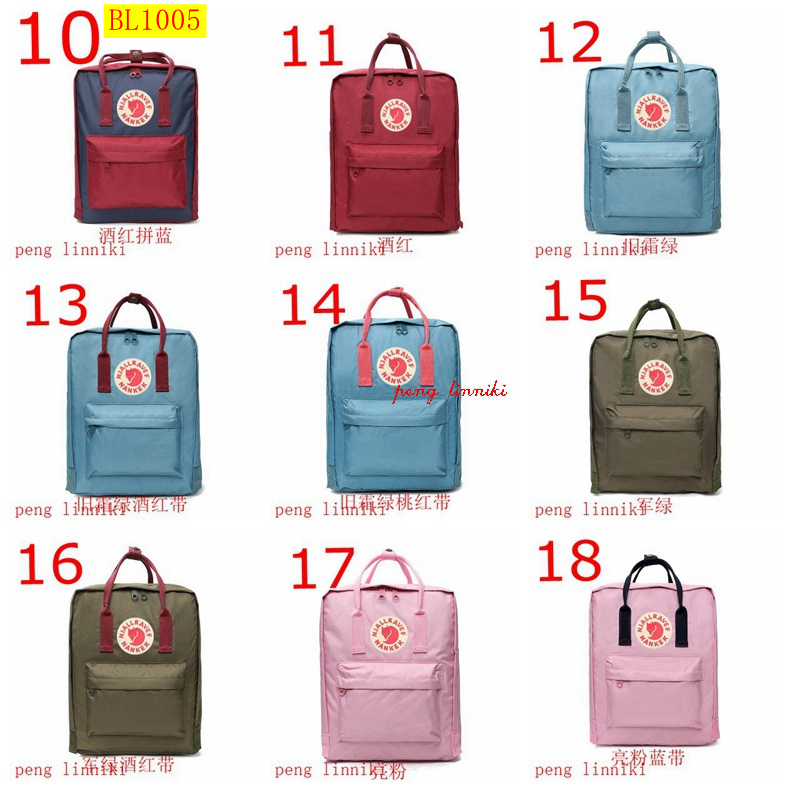 21$ new_dh Kanken Backpacks SIZE S-M-L 90451012304 BL1005 gallery