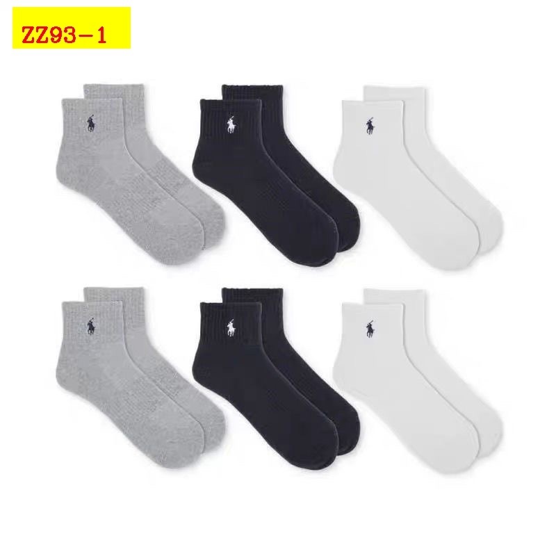 21$ new_dh RALPH LAUREN socks 6pieces lot 90652412308 ZZ93 gallery