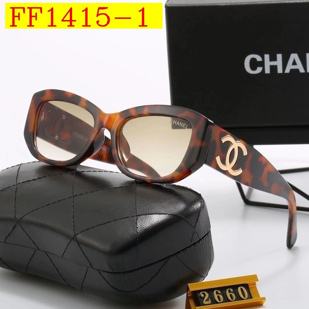 22$ CHANEL 2660 Sunglassess With Box 4750 FF1415 gallery