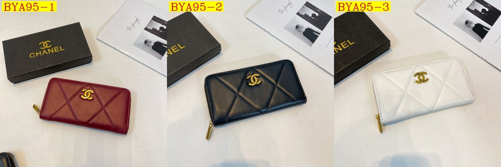 22$ Chanel Wallet size 20x11x3cm 8674 BYA95 gallery
