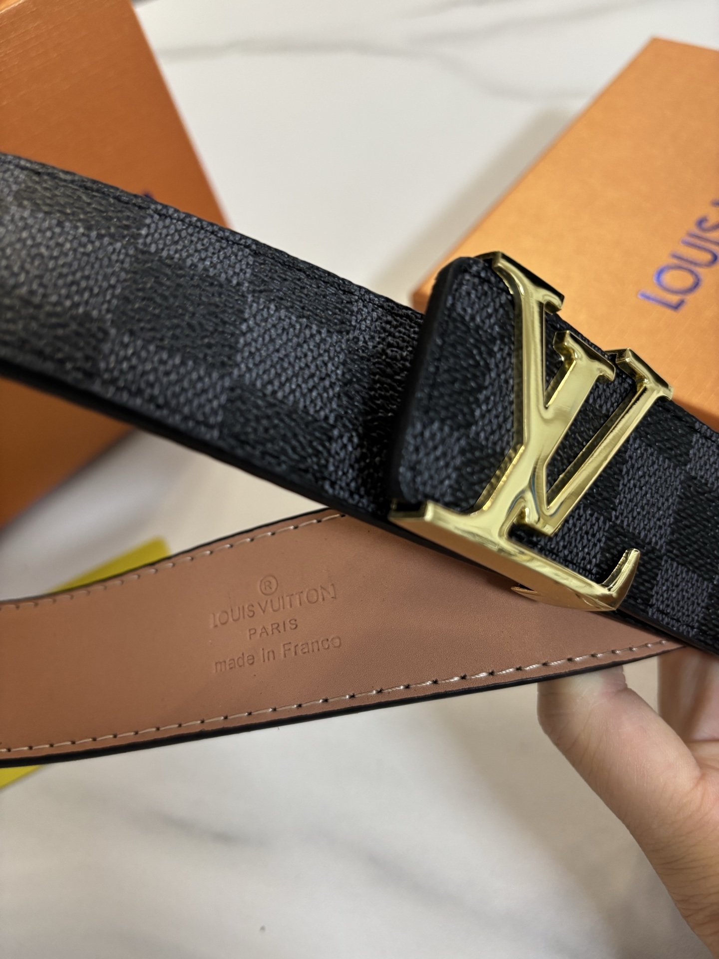 22$ LV Belt width 4cm 7782 BY3441 gallery