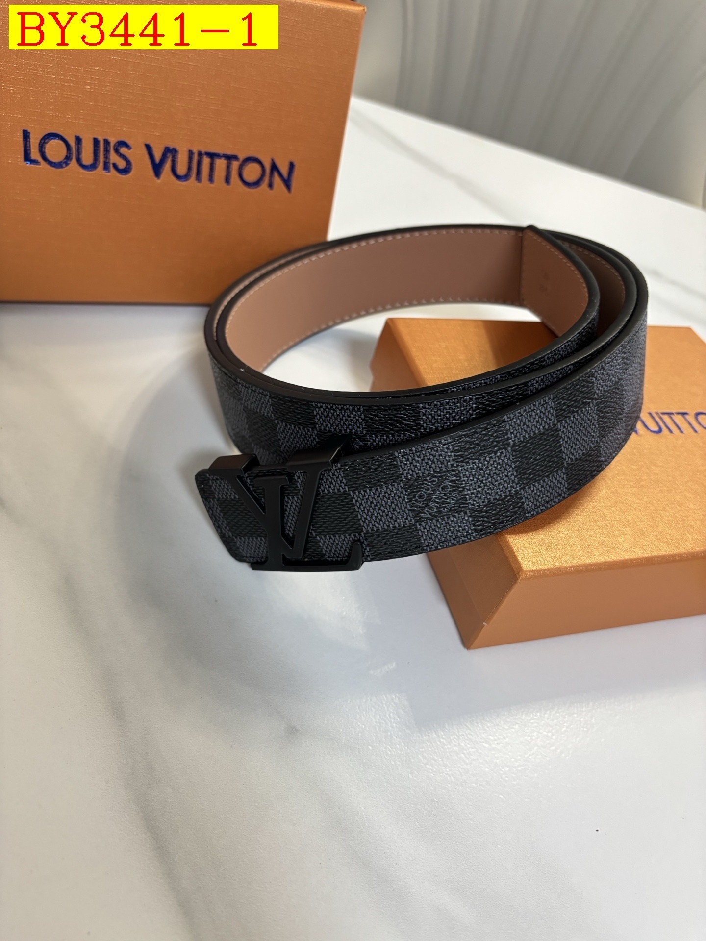 22$ LV Belt width 4cm 7782 BY3441 gallery