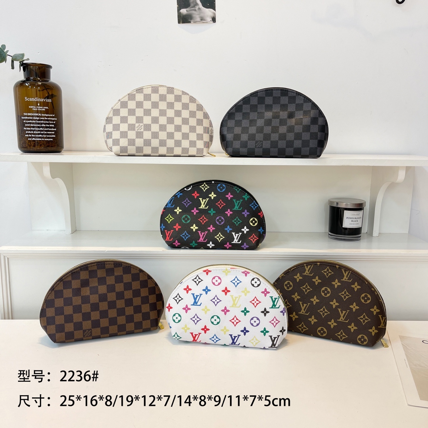 22$ LV Wallet size 25x19x14cm 0634 BYA257 gallery