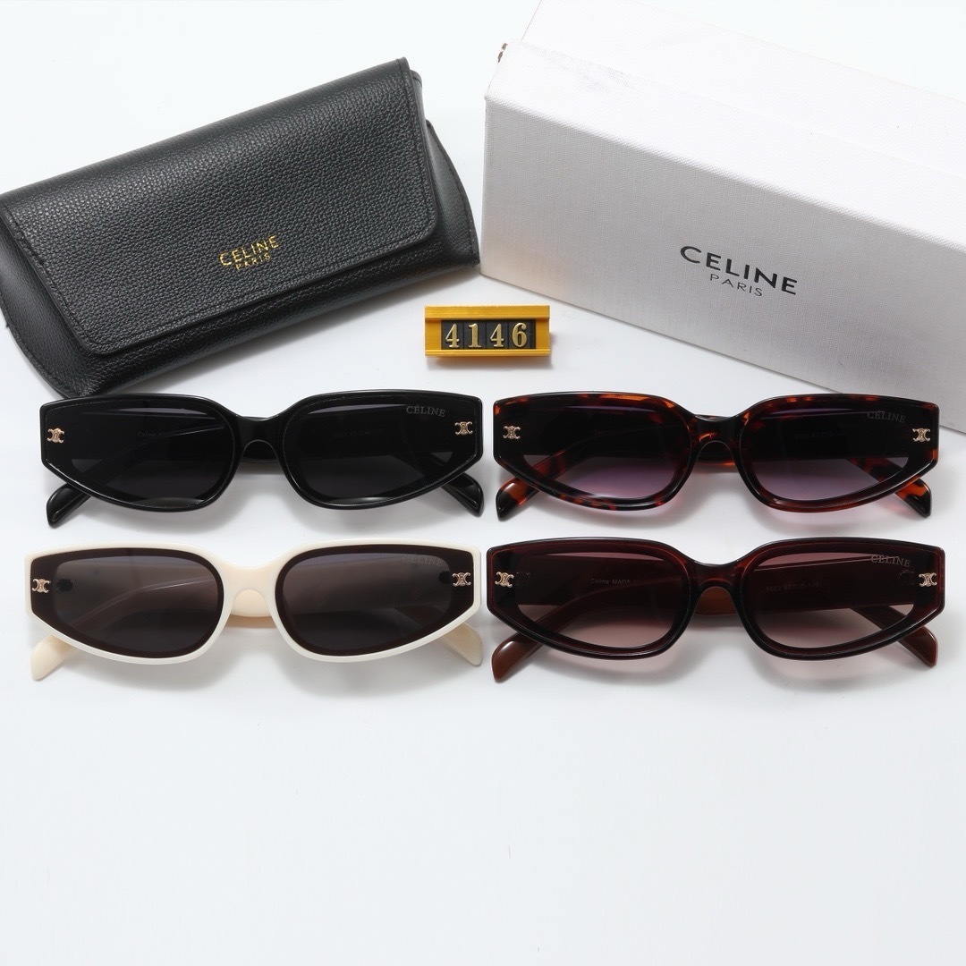 22$ dh CELINE 4146 Sunglassess With Box 90654212524 FF1057 gallery