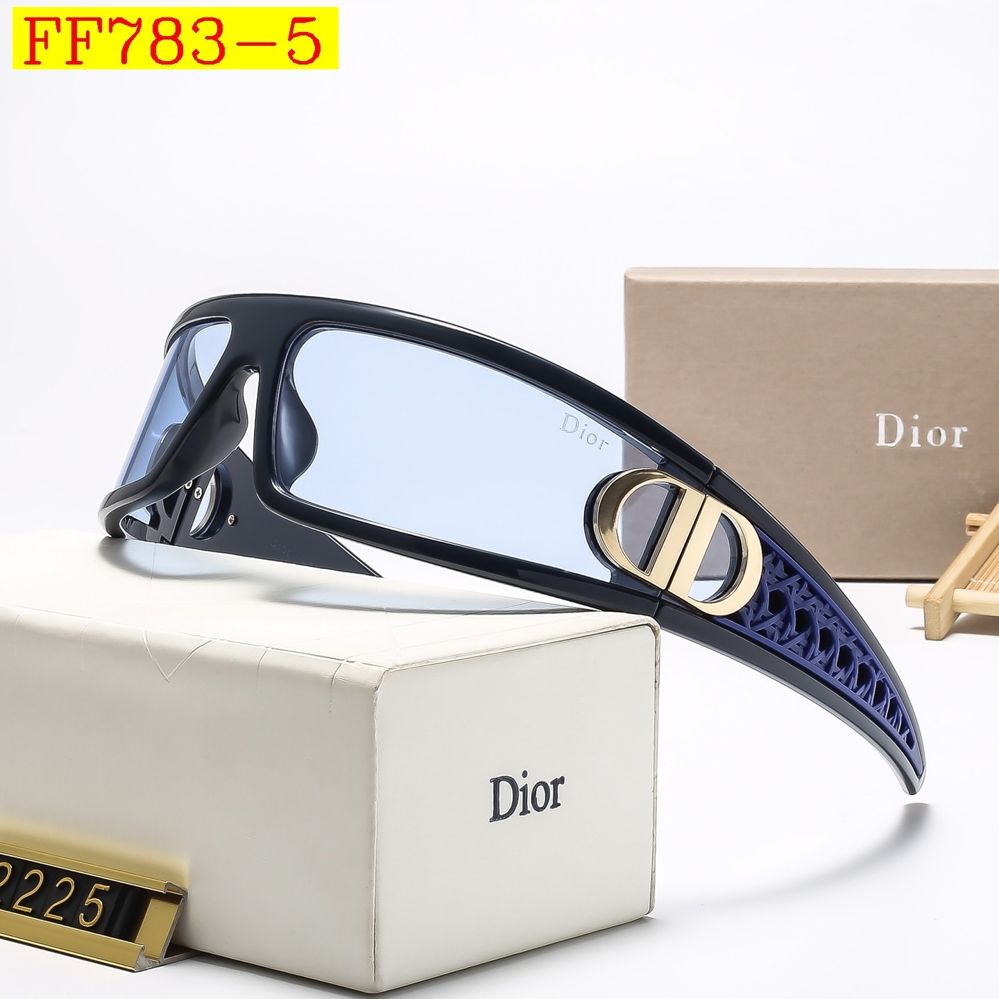 22$ dh DIOR 2225 Sunglassess With Box 60253412525 FF783 gallery