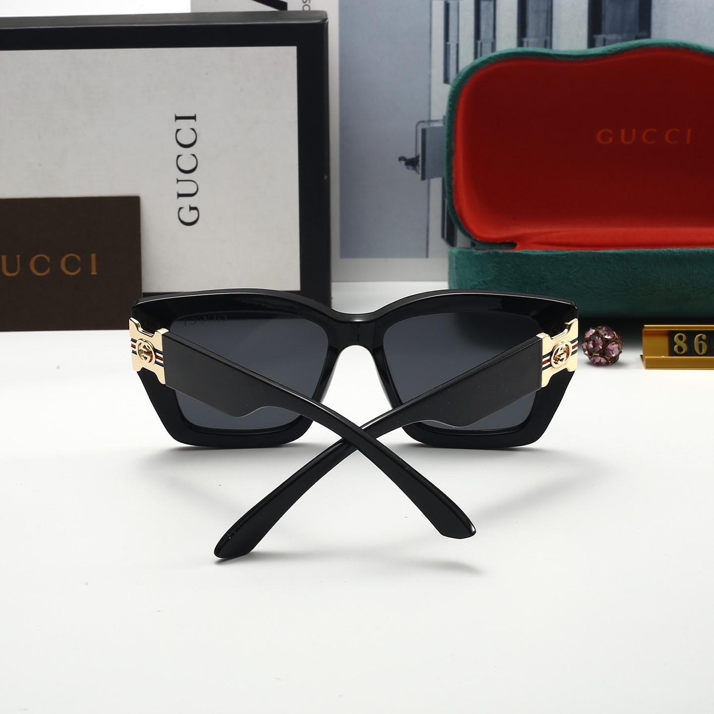 22$ dh GUCCI 8646 Sunglassess With Box 60342812521 FF897 gallery